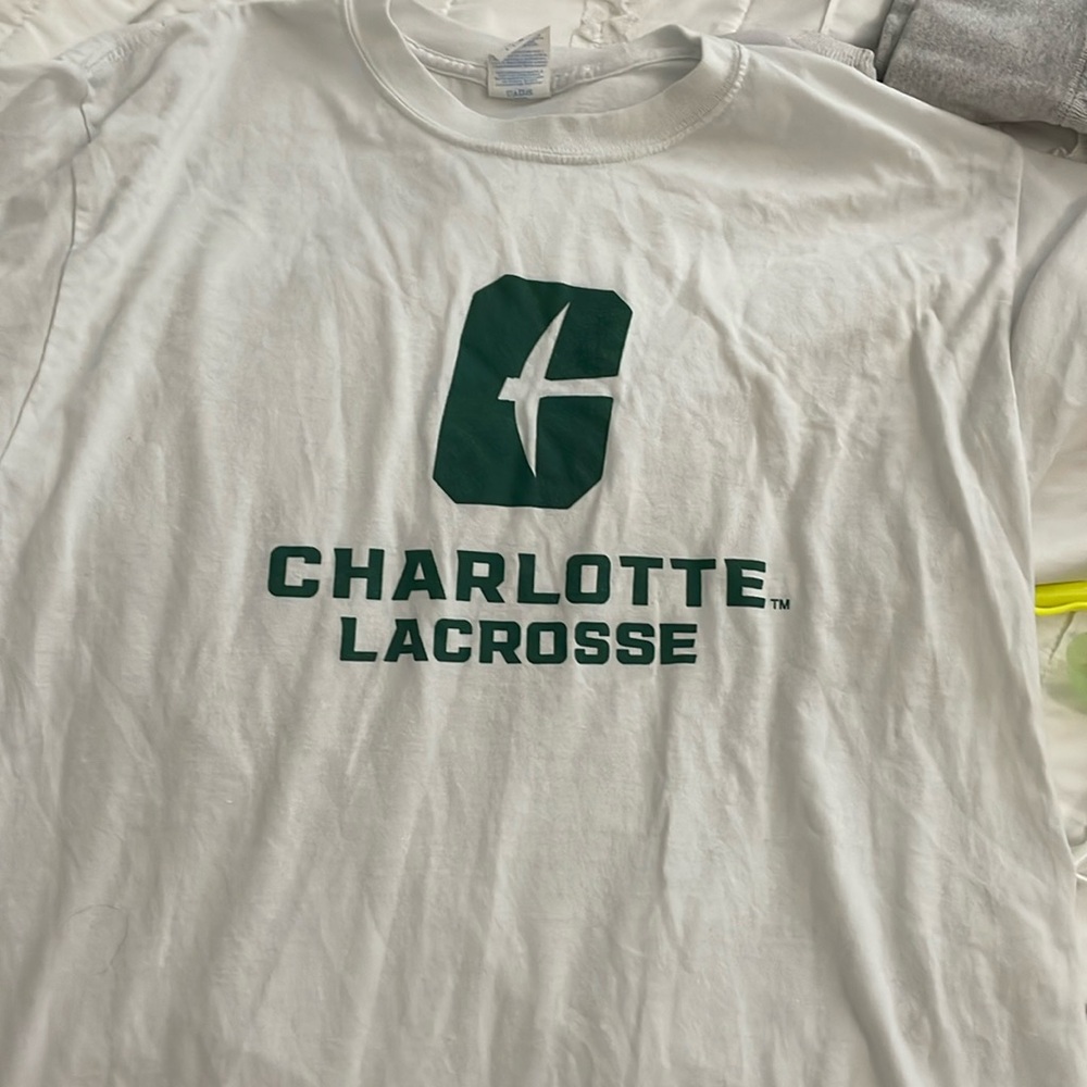 uncc lacrosse t shirt